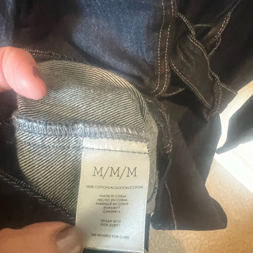 CAbi Dark Blue Denim Button-Up jacket - Picture 5 of 5